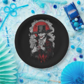 Halloween 2 Vampire, Horror, erschreckend vampire, Pappteller (Party)