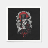 Halloween 2 Vampire, Horror, erschreckend vampire, Serviette (Vorderseite)