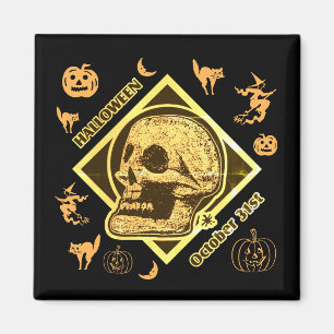 Halloween 31. Collage Magnet