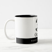 Halloween 31 October Spider Web Zweifarbige Tasse (Links)