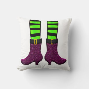 Halloween 31. Oktober Dekoration Hexenschuhe Herbs Kissen
