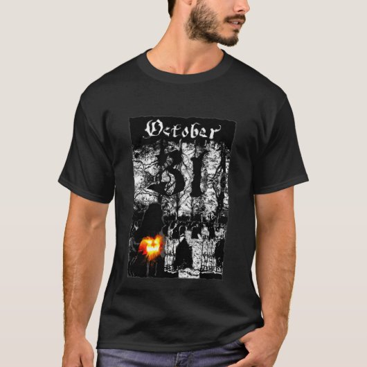 Halloween 31. Oktober T-Shirt (Vorderseite)
