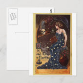 HALLOWEEN-33 POSTKARTE (Vorne/Hinten)