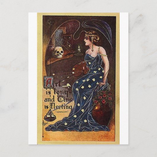 HALLOWEEN-33 POSTKARTE (Vorderseite)