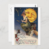 HALLOWEEN-34 POSTKARTE (Vorne/Hinten)