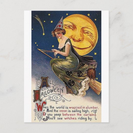 HALLOWEEN-34 POSTKARTE (Vorderseite)