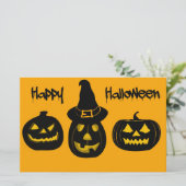 Halloween 3 briefpapier (Stehend Vorderseite)
