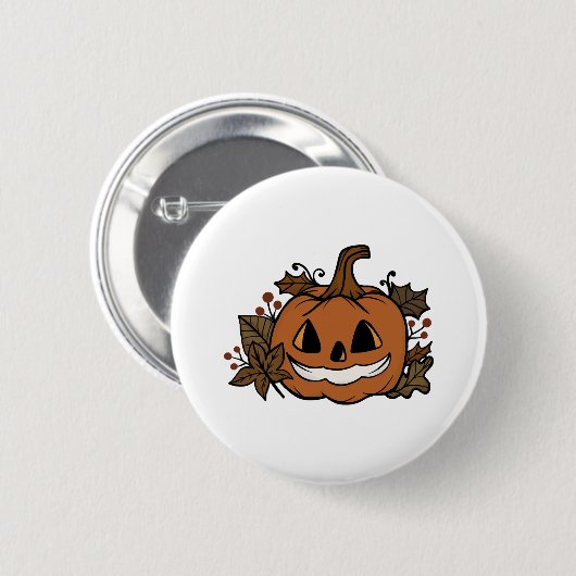Halloween 3 button (Vorne & Hinten)