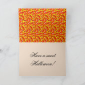 HALLOWEEN 3 D CANDY CORN KARTE (Innenseite)