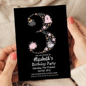 Halloween 3. Geburtstag Einladung