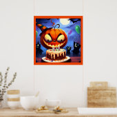 Halloween 3 - Geburtstag Poster (Küche)