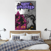 Halloween 3 leinwanddruck (Insitu (Schlafzimmer))