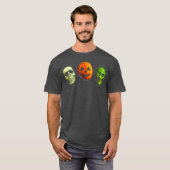 Halloween 3 Silver Kleeblatt Masken T-Shirt (Vorne ganz)
