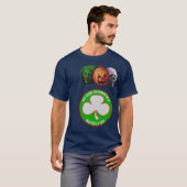 Halloween 3 Silver Shamrock Masks T-Shirt (Vorne ganz)