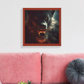 Halloween 3 Werewolf Leinwanddruck (Insitu (Wohnzimmer))