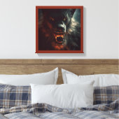 Halloween 3 Werewolf Leinwanddruck (Insitu (Schlafzimmer))