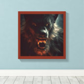 Halloween 3 Werewolf Leinwanddruck (Insitu (Holzboden))