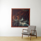 Halloween 3 Werewolf Wandteppich (Beispiel (Horizontal))