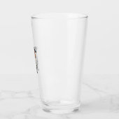 Halloween 404 Kostüm Kürbis Geist Fehler Design_1 Glas (Links)