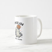 Halloween 404 Kostüm Kürbis Geist Fehler Design_1 Kaffeetasse (VorderseiteRechts)