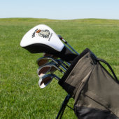 Halloween-404-Kostüm-Kürbis-Geist-Fehlermuster_1 Golf Headcover (In SItu)