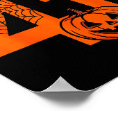 Halloween 41 Einundvierzig Vier Meme Slang Geburts Poster (Ecke)