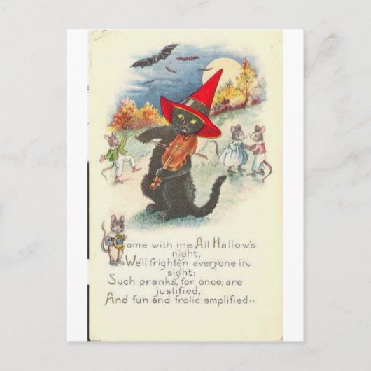 HALLOWEEN-42 POSTKARTE (Vorderseite)