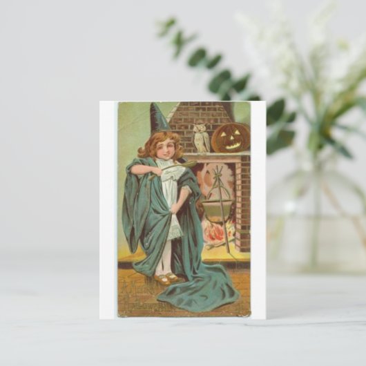 HALLOWEEN-48 POSTKARTE (Stehend Vorderseite)