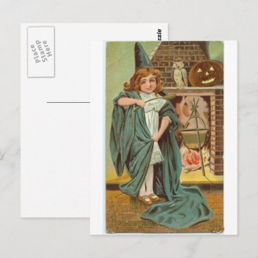 HALLOWEEN-48 POSTKARTE (Vorne/Hinten)