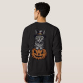 Halloween 4 Kätzchen, Jack-o-Laterne, Geschenk, Kä Sweatshirt (Schwarz voll)