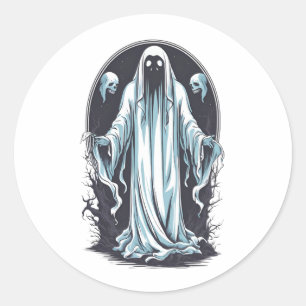 Halloween 4 spirit, bezaubernder Geist, Löffel, be Runder Aufkleber