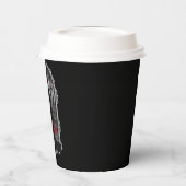 Halloween 4 Vampire, lustiges, beängstigendes Mons Pappbecher (Links)