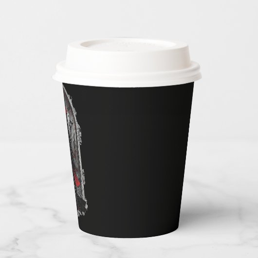 Halloween 4 Vampire, lustiges, beängstigendes Mons Pappbecher (Links)