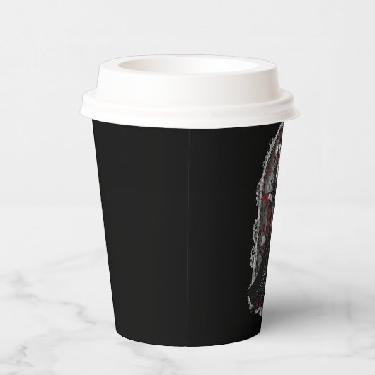 Halloween 4 Vampire, lustiges, beängstigendes Mons Pappbecher (Rechts)