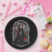 Halloween 4 Vampire, lustiges, beängstigendes Mons Pappteller (Party)