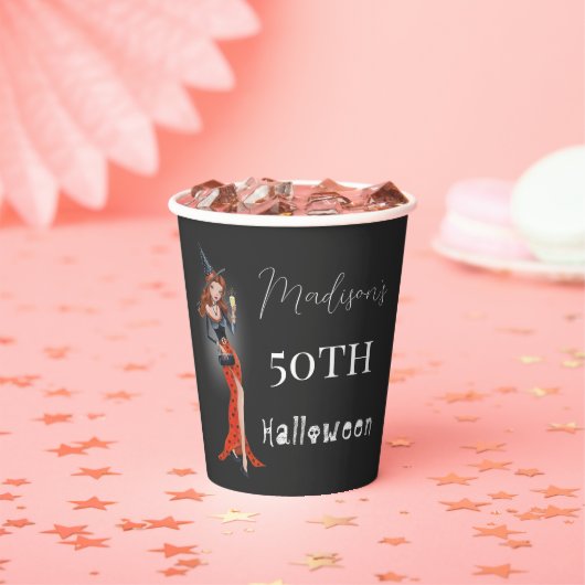 Halloween 50. Geburtstagsparty der Frau Pappbecher (Insitu)