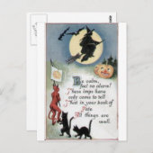HALLOWEEN-53 POSTKARTE (Vorne/Hinten)