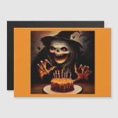 Halloween 5 - Geburtstag Magnetkarte (Vorne/Hinten)