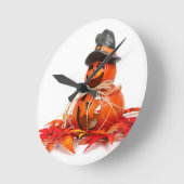Halloween 5 runde wanduhr (Winkel)