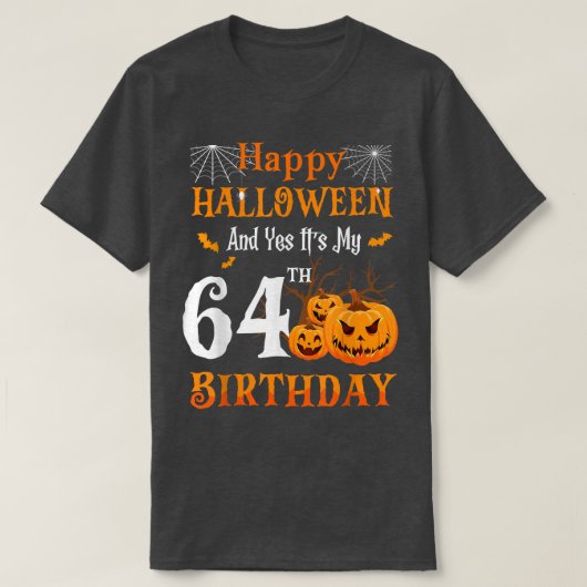 Halloween 64-Jährige Papa Nana Pump T-Shirt (Design vorne)