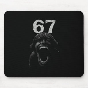 Halloween 67 Scp Horror Gesicht Gruseliges Kostüm Mousepad