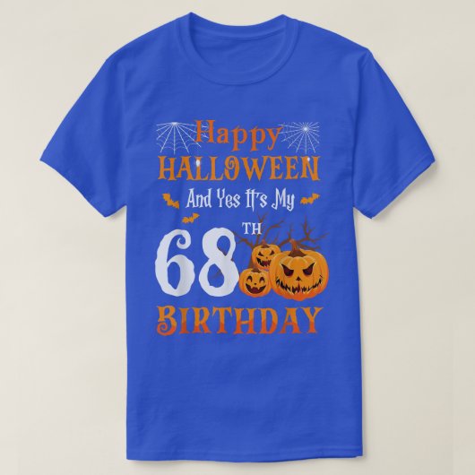 Halloween 68-Jährige Papa Nana Pump T-Shirt (Design vorne)