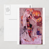HALLOWEEN-69 POSTKARTE (Vorne/Hinten)