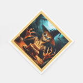 Halloween 6 - Geburtstag Serviette (Ecke)