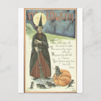 HALLOWEEN-6 POSTKARTE