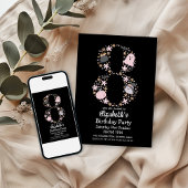 Halloween 8. Geburtstag Einladung