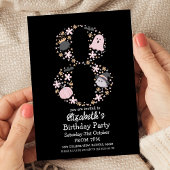 Halloween 8. Geburtstag Einladung