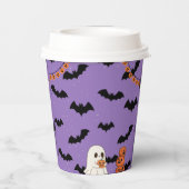 halloween 8 oz paper cup pappbecher (Rückseite)
