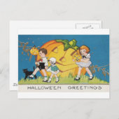 HALLOWEEN-92 POSTKARTE (Vorne/Hinten)