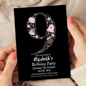 Halloween 9. Geburtstag Einladung